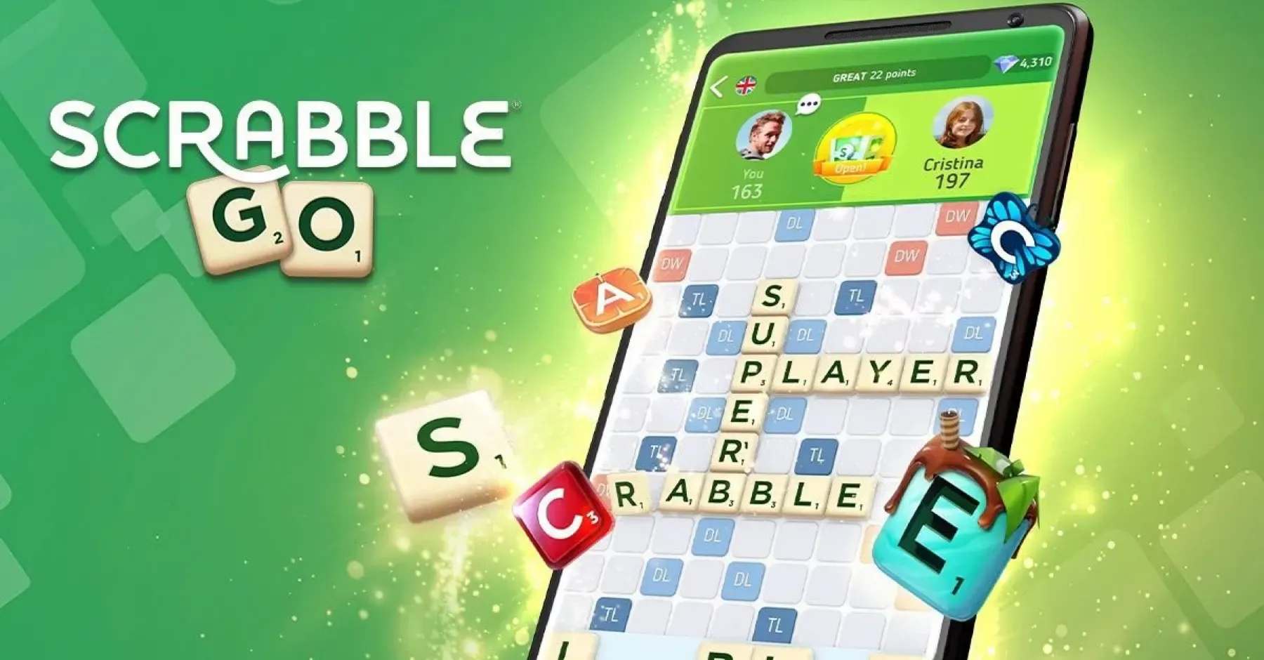 Scrabble GO - Social Header
