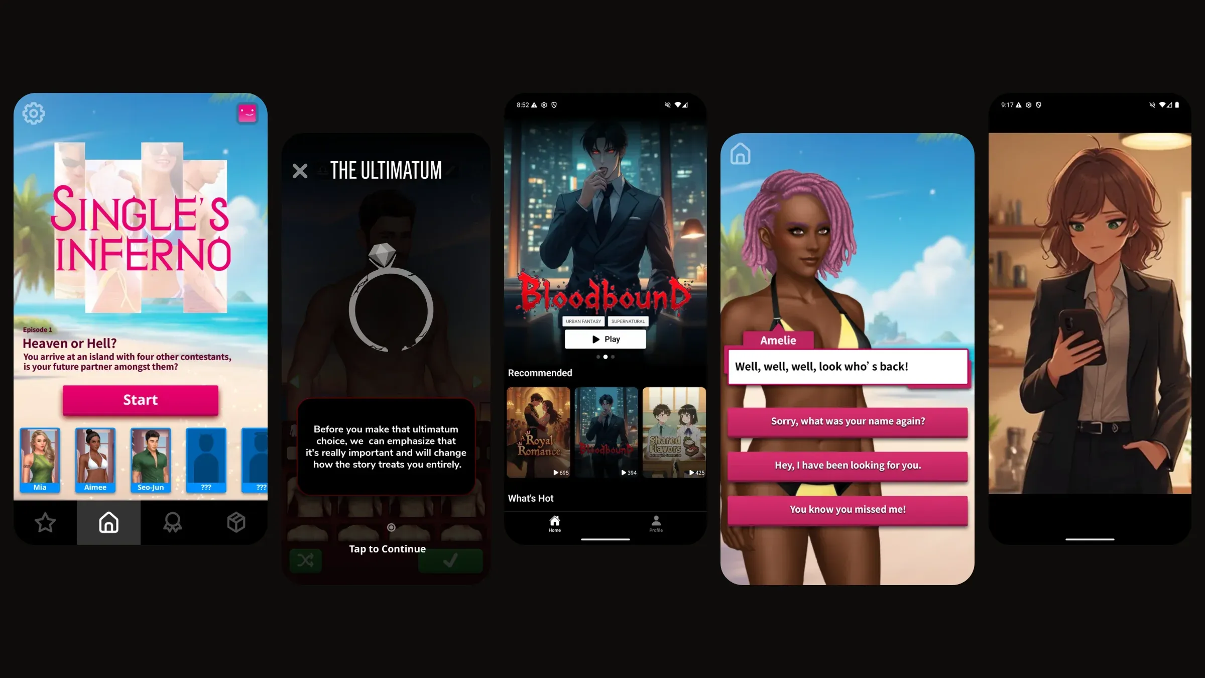 The screens players live in