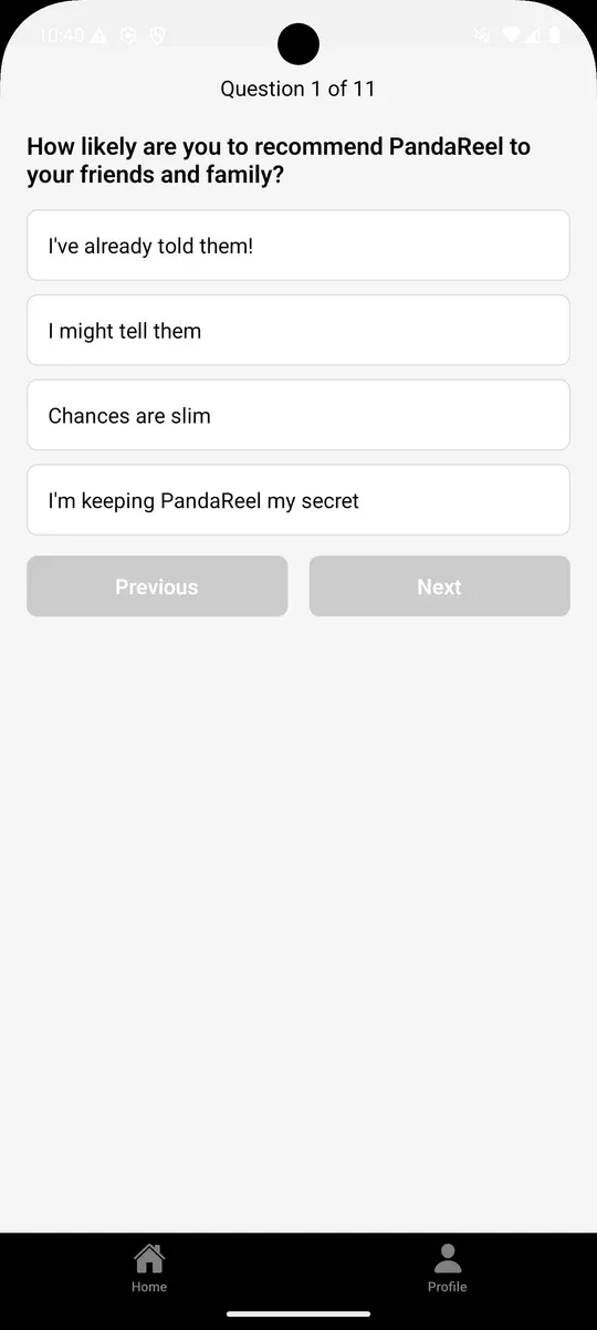 PandaReel: Tell us