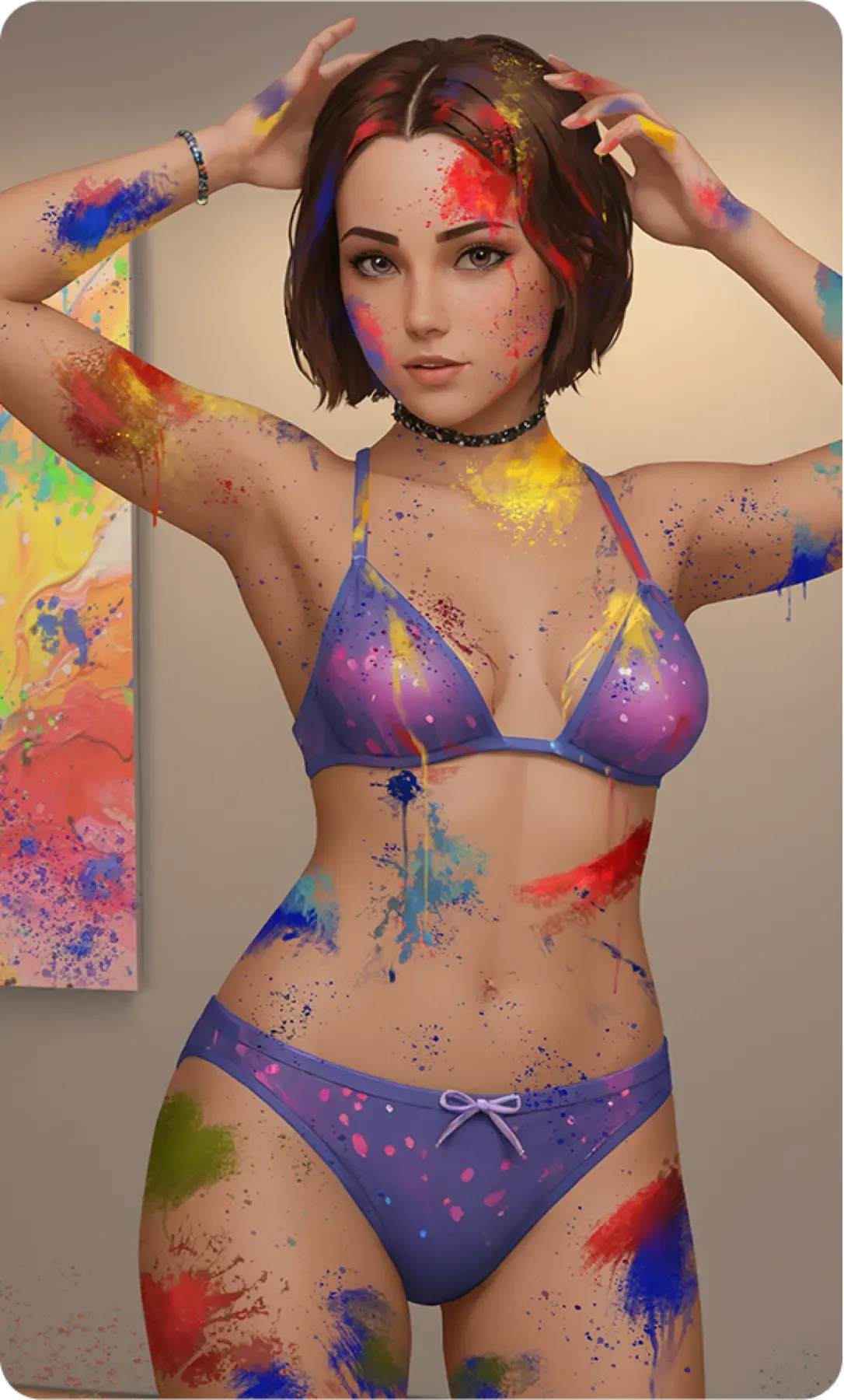 Spicy Pics: Izzy Art Gallery