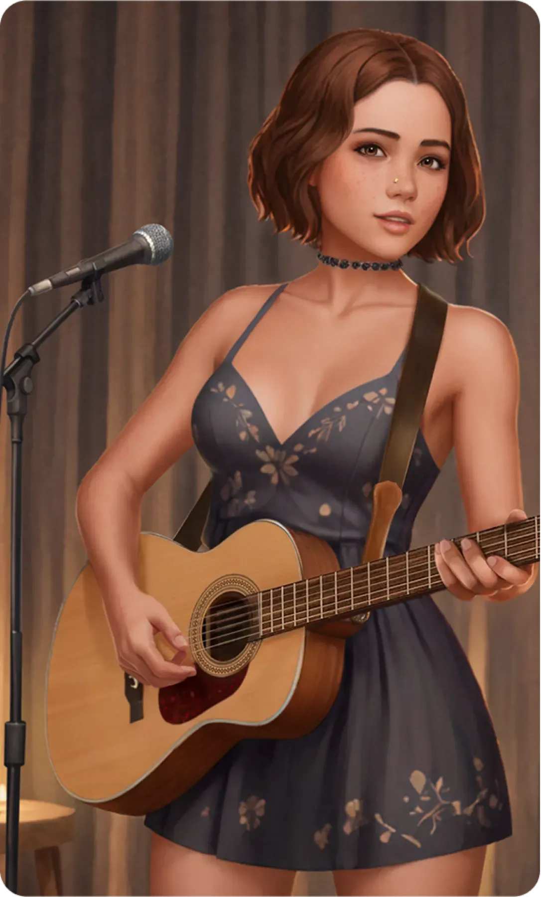Spicy Pics: Izzy Singing