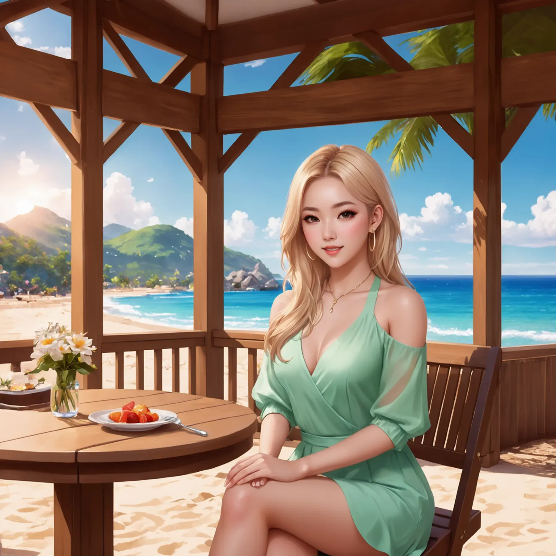 Spicy Pics: Min Seo Gazebo